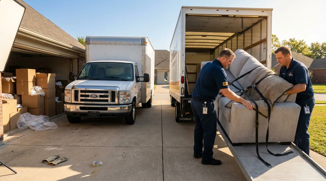 DIY truck vs professional crew comparison in Bondurant